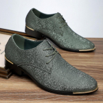 Retro Trend Uued Meeste Must Roheline Taevasinine Terava Otsaga Paelkinnitusega Vabaaja Oxford Kingad Pulmakleit Homecoming Jalan&otilde;ud Zapatos Hombre 39