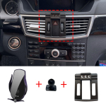 Autos&otilde;iduki mobiiltelefoni hoidja Mercedes Benz E-klassi E200 E300 W212 2010 2011 2012 jaoks GPS-i kinnitus Navigatsioonialus Autotarvikud
