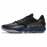 Anta ZAP 2 Dark Knight Triple Black Cushioning, Wear Resistant Low top Basketball Shoes Men's Black 912511107Q-7 42