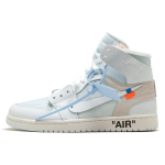 Jordan 1 Retro High Off White Euro AQ0818-100 40.5