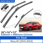 3 tk Seat Ibiza 6F 2017-2025 jaoks 26 +16 +13 Eesmised ja tagumised kojameheterad Tuuleklaasi Akna L&otilde;ikuri Tarvikud 2025 2025