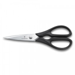 VICTORINOX k&ouml;&ouml;gik&auml;&auml;rid purkide avamiseks, p&auml;hklite purustamiseks ja teravate roostevabast terasest l&otilde;iketeradega, mitmeotstarbeliste korkide, p&auml;hklite ja muu jaoks, must, mikrolaineahjus kasutatav must