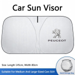 2026 Kuuma autokleebis Auto esiklaasi p&auml;ikesevari Visiir UV-kaitsekate Peugeot 107 206 207 208 307 308 2008 3008 4008 GT 1 jaoks