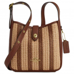 Coach Hadley 20 reguleeritava &otilde;larihmaga kootud &otilde;lest &otilde;lakott Crossbody kott V&auml;ikesed naiste kotid Kuldne Mahagon CBI10-IMR0B Basic Set (Bag+Dust Bag)
