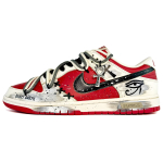 Nike Dunk Low top Skateboard Shoes Men's Red DD1391-600Team45-) 40 red