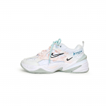Nike M2K Tekno Chunky Sneakers Women's Low top Pink/Blue/White AO3108-100(Team1926-) 36