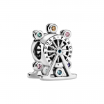 Pandora V&auml;rviline R&otilde;&otilde;msate Rattide 925 H&otilde;bedast Helmes Naiste Ehted 797199NLCMX Box,Silver