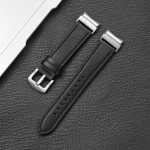 Nahkrihm Samsung Galaxy Watch 6 Classic 47mm 43mm jaoks Rihm Ilma Vahedeta K&auml;ev&otilde;ru Correa Galaxy Watch 7 6 5 4 5Pro 45MM jaoks Rihm Galaxy Watch 4 40mm black