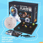 Planeediuurimise kinkekarp vaikplaneetidega lastele STEM-&otilde;ppimiseks ja hariduslikuks m&auml;nguks