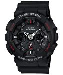 Casio meeste vaik 200M veekindel digitaalne l&ouml;&ouml;gikindel kvartsikell GA-120-1A must