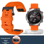 Huami Amazfit Falcon Quick Release Uus Spetsiaalne Silikoonist K&auml;ekella Rihm Spordi higiimav ja V&auml;litingimustes Meeste Naiste Randmepael 22mm 22mm-width