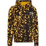 Nike Therma-Fit Kapuutsiga Fitnessi Pullover Kogu Pind Tr&uuml;kiga Pikkade Varrukatega Huppar Meeste Pealsed Kollane FN3323-717 S