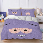 Towelie Naljakas P-Park S-L&otilde;una Tekikott Komplekt Pehme Pesu Voodi 3 Osaline Suvi Mugav &Uuml;li&otilde;pilaste &Uuml;hiselamu Kodu Beebi Voodipesu Parim 135x200cm blue