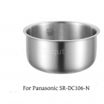 304 roostevabast terasest riisipott 3,2L sisemine Panasonic SR-DG103 DE103 MG103 DF101 DE106 jaoks Keedupoti asendus Riisikeetja sisemine pott