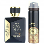 Ard Al Zaafaran Oud 24 Hours Eau de Parfum 100ml + Deodorant Spray 50ml