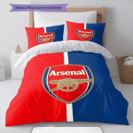 The Gunners logo Voodipesu Tekikomplekt Tekikate Padjap&uuml;&uuml;r Kodukaunistus S&uuml;nnip&auml;evakingitus (1 * tekikott + 2 * padjap&uuml;&uuml;ri, ilma s&uuml;damikuta) 135x200cm