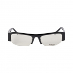 Miu Miu 26 Varakevadine kollektsioon Br&auml;ndilogo Ristk&uuml;likukujulised p&auml;ikeseprillid Unisex p&auml;ikeseprillid Must SMUB07_S16K_FE08N_C_A054 F,Black