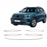 Esipamperi dekoratiivliistud Volkswagen Tiguanile alates 2024, Kroom