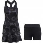 Adidas X Marimekko varrukateta kleidid Naiste Must M&otilde;&otilde;dukas Eriti L&uuml;hike GT6003 A/XXL