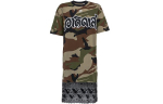 Adidas Originals x Dry Clean Only L&uuml;hikeste varrukatega kleit Naiste Armee roheline H59016 30