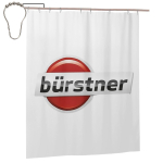 Burstner haagissuvila du&scaron;ikardin Vannituba Pol&uuml;ester Veekindel Vannikardinad Konksudega W180H200(CM)-1 Pcs