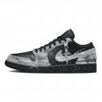 Jordan Air Jordan 1 No Man's Land Roosa Libisemisvastane Kulumiskindel Madal Korgiga Vintage Korvpallijalatsid Meeste 553558-093(Team864-) 41