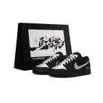 Nike Dunk Kulumiskindlad Hingavad Madalad Lauas&otilde;idukingad Unisex Must H&otilde;bedane IO7606-010(Team577-dunkSBOX) 40.5 white
