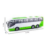 1/30 RC Buss Elektriline puldiga auto tulede ja reisibussi, kooli, linna mudeliga 27MHz raadiojuhitav masin Laste j&otilde;ulukink roheline