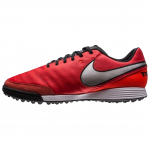 Nike Tiempo Genio 2 TF Muruv&auml;ljaku Toega Jalgpallisaapad Unisex Punane 819216-608 45