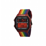 CASIO Kohandatud kell modifitseeritud seeria punane peegel punane ja must vaikkorpus veekindel 200 meetrit AE-1300WH-4A (Kella1-m AE-1300WH-4A must