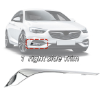 Esimese udutule raami katte v&otilde;re Vauxhall Opel Insignia B / Buick Regal Sportback 2018-2020 autole Udutule v&otilde;re Kroomitud liist left Trim gray