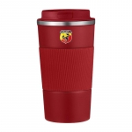 HIPNG1 Autoembleemiga Termosasseri Kohvitass Roostevabast Terasest Kohvitermosasseri Embleem Abbas Abarth Punto 124/125/500 Stilo Ducato Kaubad punane