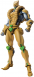Medicos Entertainment Super Action Statue BIG Bizarre Adventure Osa 250mm PVC ABS POM Metall V&auml;rvitud Liigutatav Kuju ME22686 JoJo 3  The World