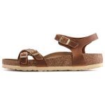 Birkenstock Suede Mugav Pehme Tald Lihtne Metallpandlaga Rannasandaalid Naiste sandaalid Pruun 1021489 38