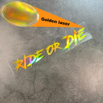 1TK RIDE OR DIE Autokleebised Veekindlad Autoaknale Kaitserauale DIY Mootorratta Kiivrile K&uuml;tusepaagile Jalgrattale Universaalsed Vin&uuml;&uuml;lkleebised 20x3.5cm