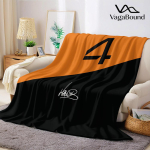 Lando four Norris Flannel Tekk Soe Pehme Halloweeni J&otilde;ulud Diivan Soe Hubane Dekoratiivne Kaunistus Kingitus K&otilde;igiks Hooaegadeks Size: 180*230cm, Weight: 280 GSM