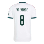 Adidas Real Madrid 26/27 Koduv&auml;ljaku Kiiresti Kuivav Mugav &Uuml;mmarguse Kaelusega Jalgpallis&auml;rk Meeste topid JZ7206-8 L