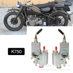 K-302 Karburaator BMW M72, MT Ural, K750, MW Dnepr ja Ural K-750 jaoks K302 carburetor, left and right pair gray