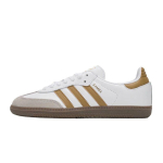Adidas Originals SAMBA OG Madalad Rula Kingad Unisex Valge Kuldne JH8796 38 valge
