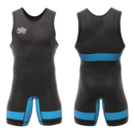 Meeste Naiste Maadlus Singlet &Uuml;likond K&otilde;rge Elastsusega Treening V&otilde;istlus&uuml;likond Vabamaadlus 5XL black