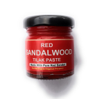 Punase Sandlipuu Pasta Tilak (Lal Chandan) Valmistatud ehtsast ja haruldasest punasest sandlipuust koos vaimse mantraga 50 gm red
