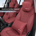 Mercedes Benz AMG A B C E G CLA W211 W203 W204 C260 E300L A200L Autopistme turvapadi Peatugi Autokleeps Kaelapadi OS1 punane