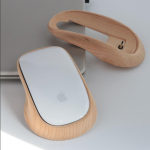 Magic Mouse'i kaitse&uuml;mbris IMac MacBook Puidust Tekstuuriga Kate Maple USB-C Port