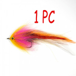 Uus Forell Steelhead Salmon Pike Streamer Fly k&auml;rbsep&uuml;&uuml;giks k&auml;rbeste suurus 1/0