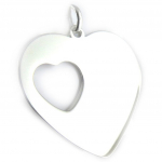 Les Tr&eacute;sors De Lily [C7255] - h&otilde;bedane ripats  Love  - ​​30x28 mm h&otilde;be