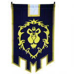 M&auml;ng World Of Warcraft Alliance/Horde Flags jaoks Wild Tribe Small