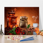 Kunst DIY maalimine numbrite j&auml;rgi Teemantmaal &Otilde;limaal Digitaalne &otilde;limaal Hobid Numbrite maalimine Kodukaunistus 40x50cm no frame
