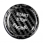 2Pcs Start Button Ignition Switch Stickers Self-Adhesive fit for BMW E Chassis E90 E60
