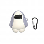 3D Shark k&otilde;rvaklappide &uuml;mbris AirPods Pro silikoonist Bluetoothi ​​juhtmeta k&otilde;rvaklappide katted Apple AirPodsi 1 2 peakomplekti &uuml;mbrisele For AirPods Pro hall