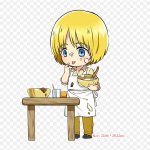 Chibi T&uuml;druk Kokkamas Armin Arlert Chibi Clip Art Plaastrid Riietele Suured Anime Plaastrid Soojus&uuml;lekanne Vin&uuml;&uuml;lkleeps Triigitavad &Uuml;lekanded Riietele